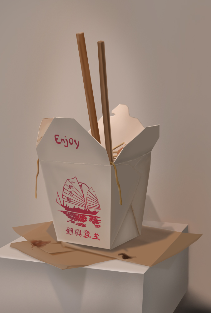 Digital Painting Asia Food